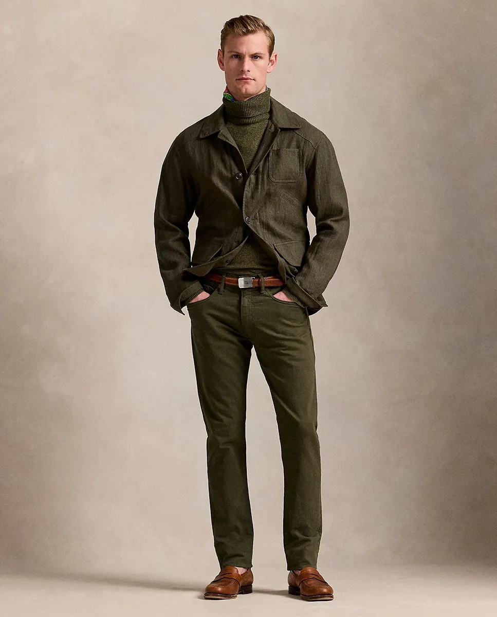 

Мужские брюки Sullivan Slim fit с пятью карманами Polo Ralph Lauren, оливковый