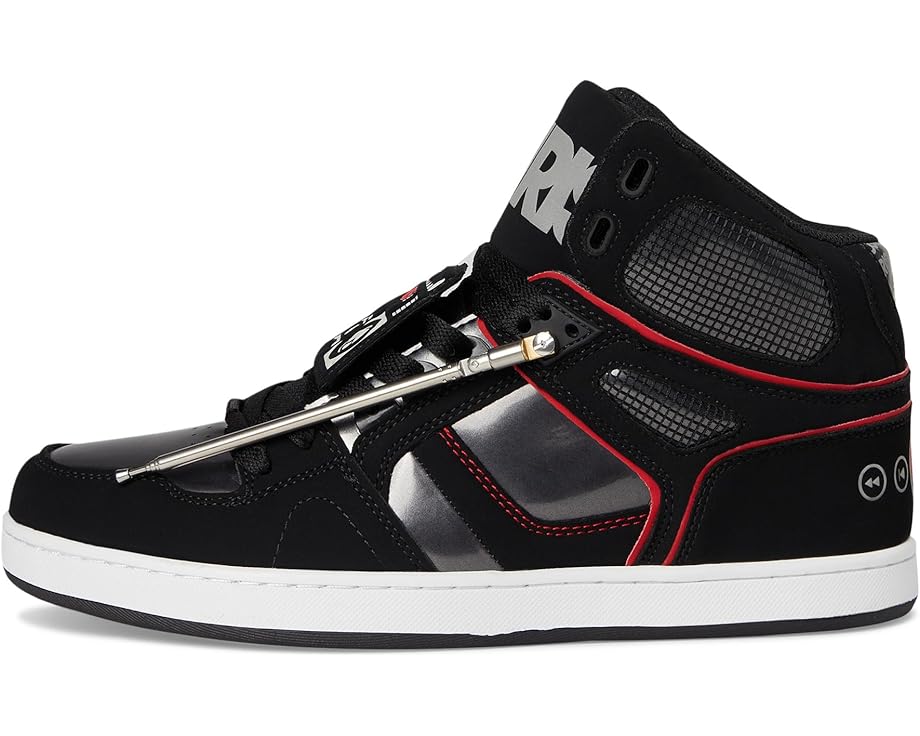 Мужские кроссовки Osiris NYC 83 CLK Black/Red/Boombox — фото 4