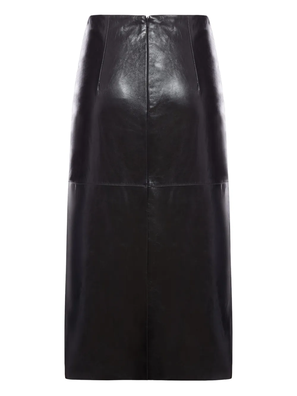 

Юбка с кожаными вставками SPORTMAX, черный