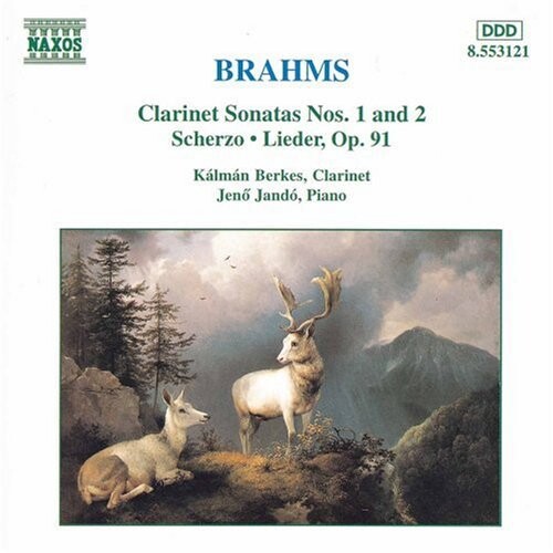 

CD диск Brahms / Berkes / Jando: Clarinet Sonatas 1 & 2