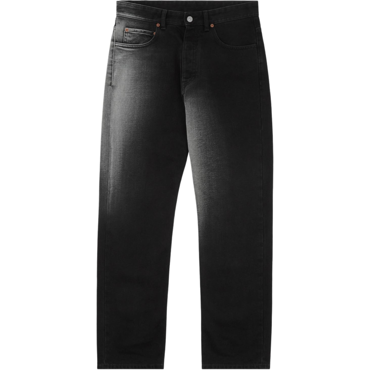 

Хлопковые джинсы Mm6 Maison Margiela, черный