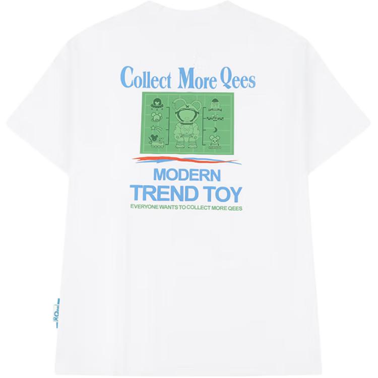 

361° Футболка Unisex White Crew Neck Moderate Straight Fit