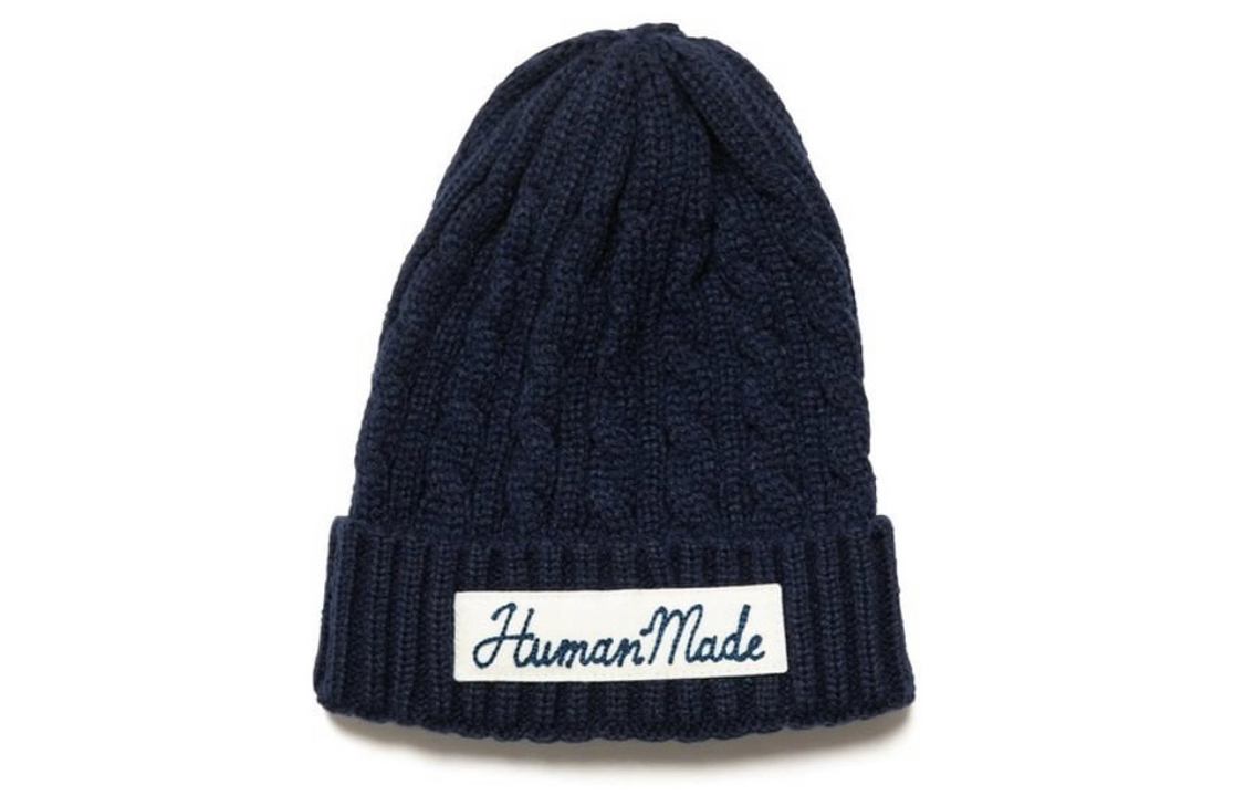 

Шапка унисекс HUMAN MADE, коричневый