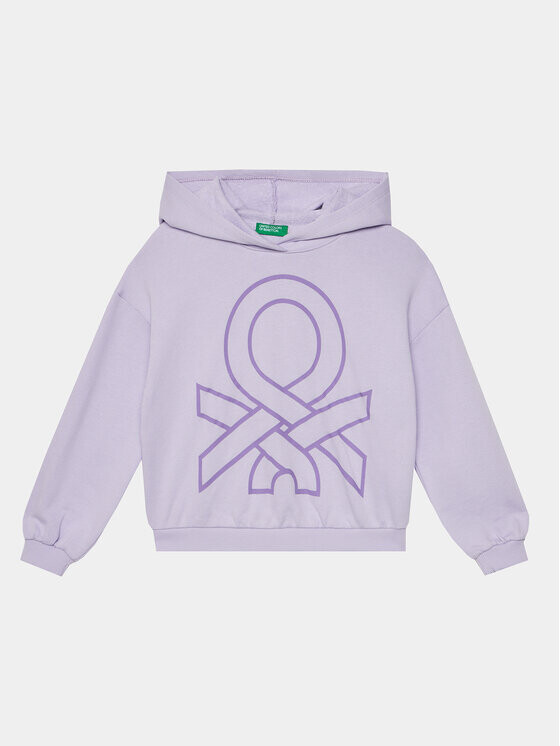 

Толстовка свободного кроя United Colors Of Benetton, фиолетовый