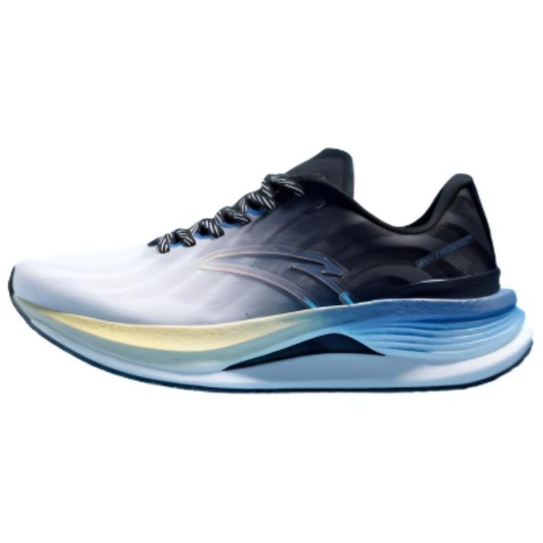 

Кроссовки Anta Cushioning с низким верхом, износостойкие, мужские, белые, черные, синие