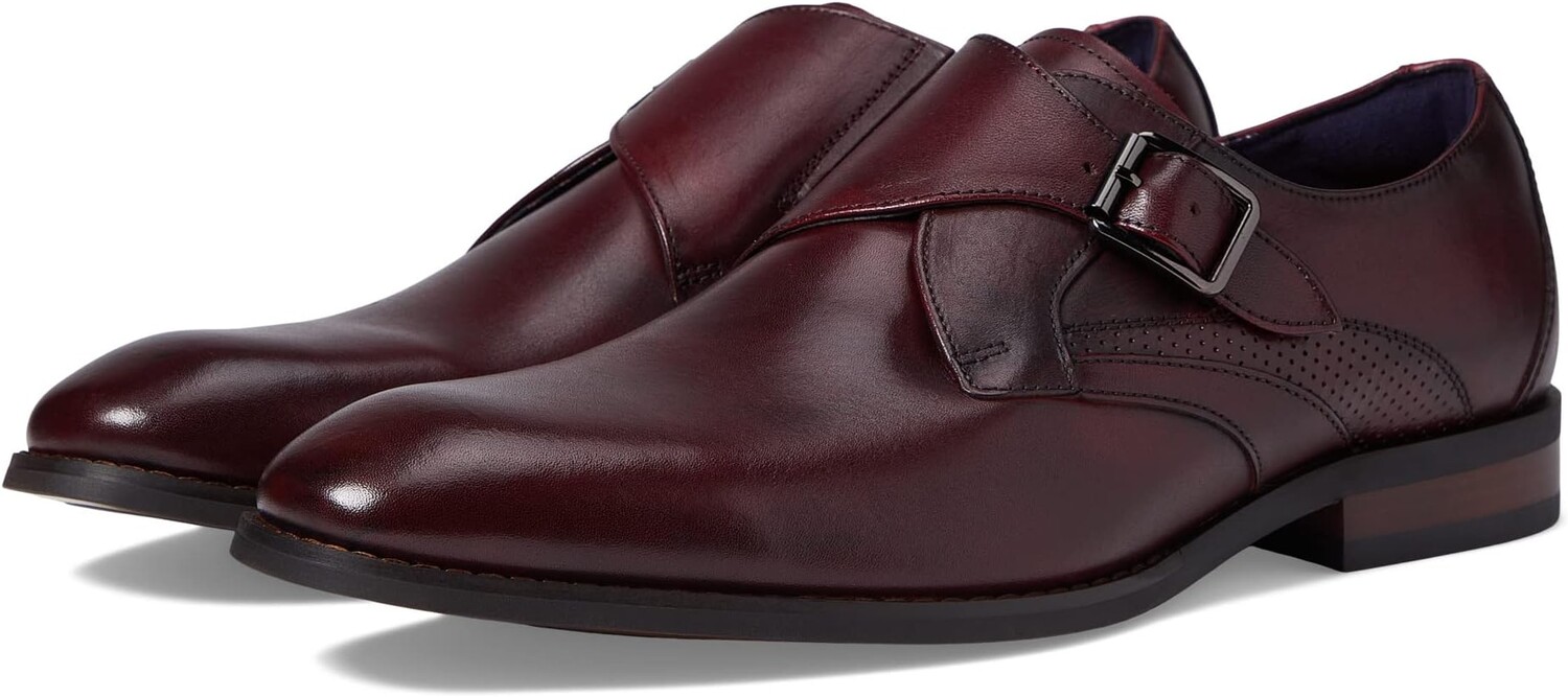 

Оксфорды Karcher Monk Strap Stacy Adams, цвет Burgundy