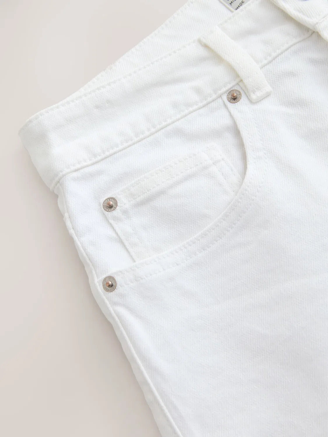 Обычные джинсы 'Timeless' Next, White Denim — фото 2