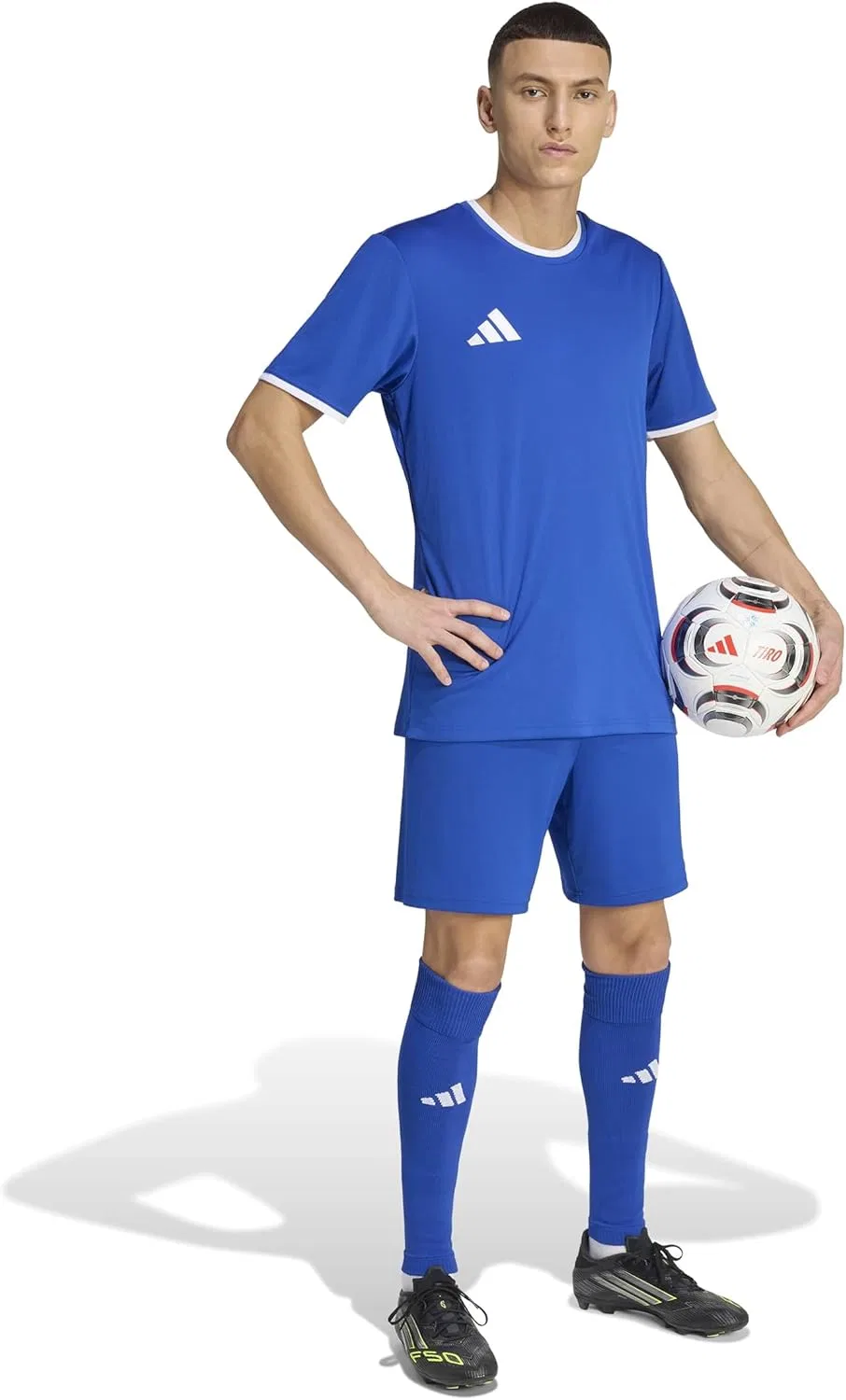 Футболка Climacool adidas Team Royal Blue/White — фото 2