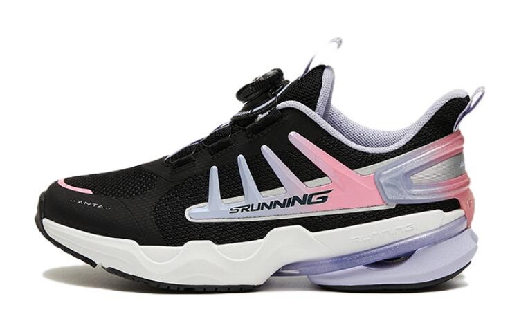 

Кроссовки детские Divine Movement GS Low-top черные/фиолетовые/розовые Anta Kids