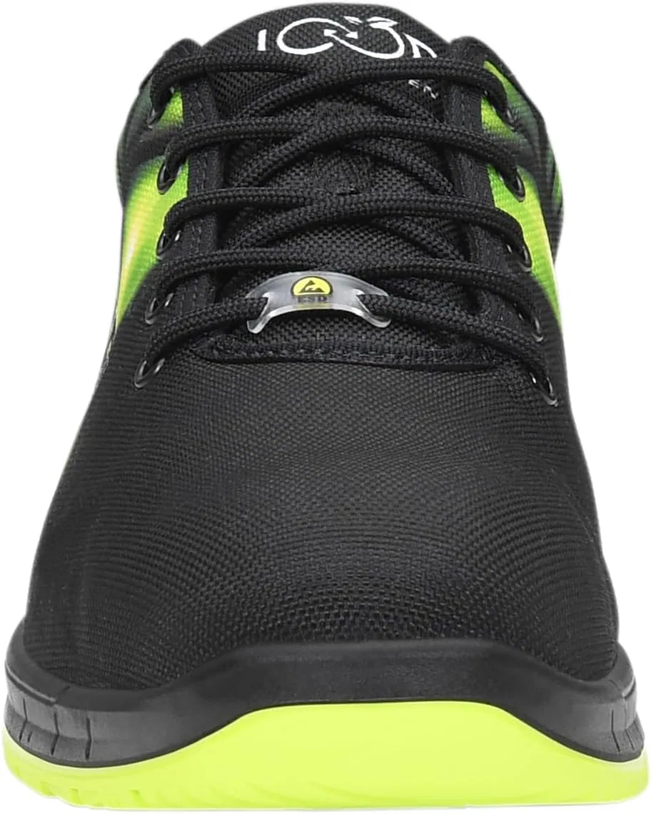 Защитные ботинки ELTEN Mattis XXSports Green Low ESD S1PS, женские и мужские, текстильные, со стальным защитным носком, легкие, спортивные — фото 3