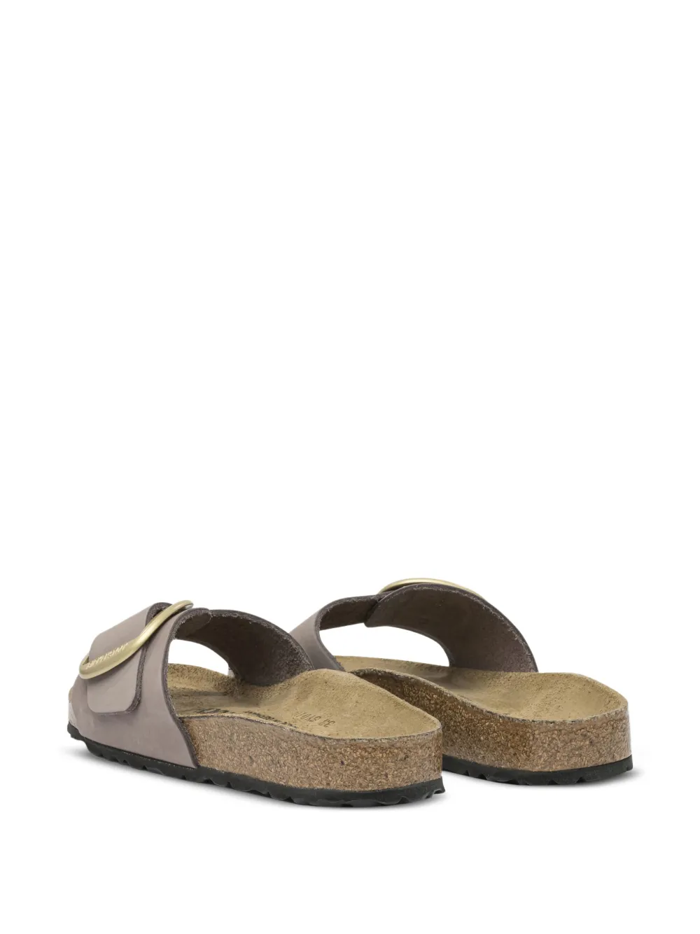 Сандалии Madrid Big Boucle из кожи BIRKENSTOCK, серый — фото 4