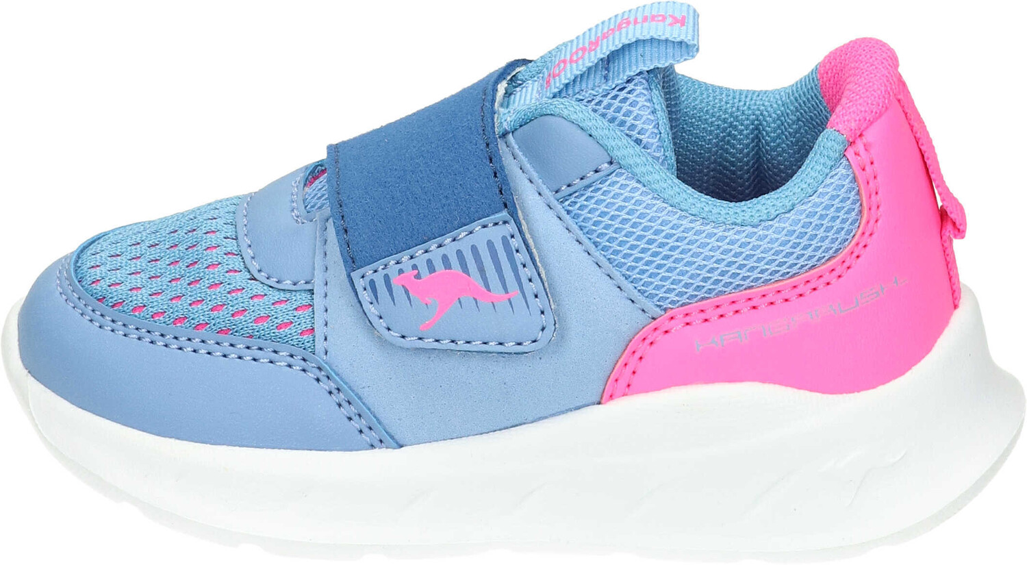 

Низкие кроссовки Kangaroos Low, цвет dusk blue/neon pink