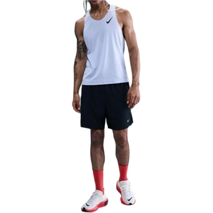 Майка беговая AeroSwift Men's Dri-FIT Adv Nike, Ghost White — фото 2