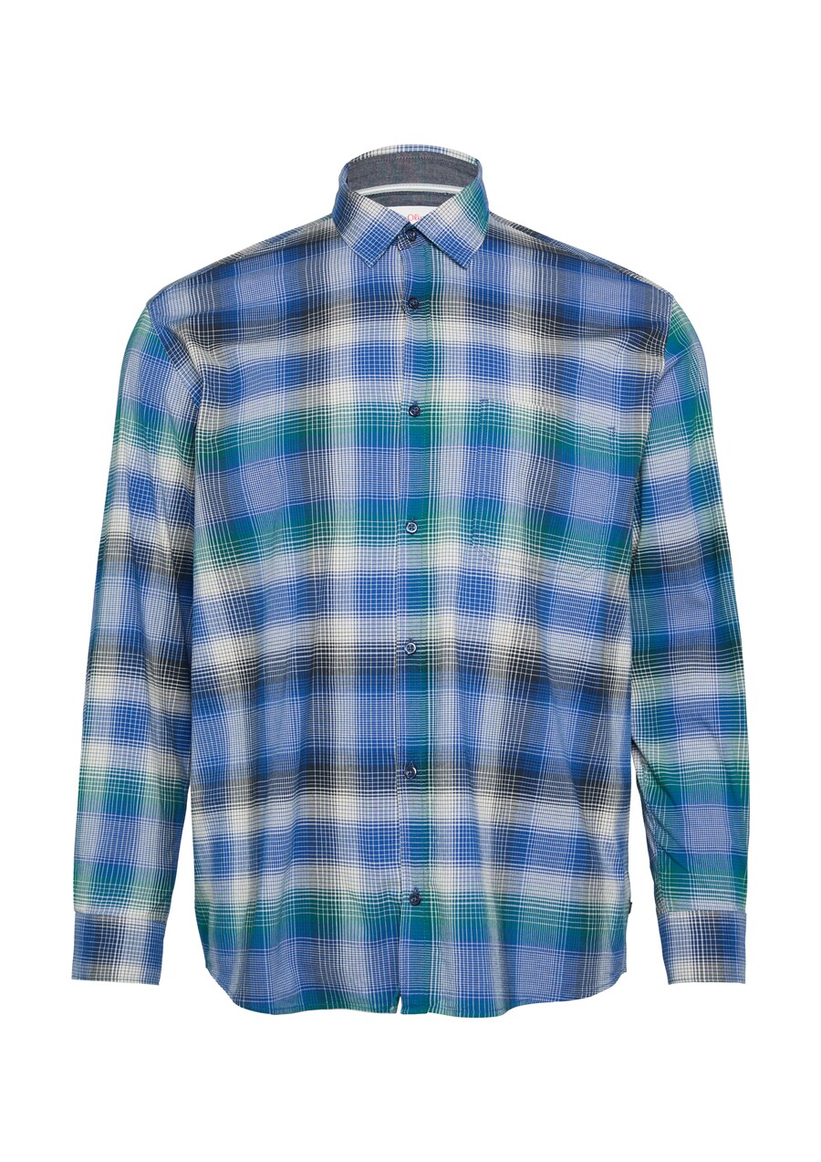 

Рубашка обычного кроя на пуговицах s.Oliver, цвет mottled blue