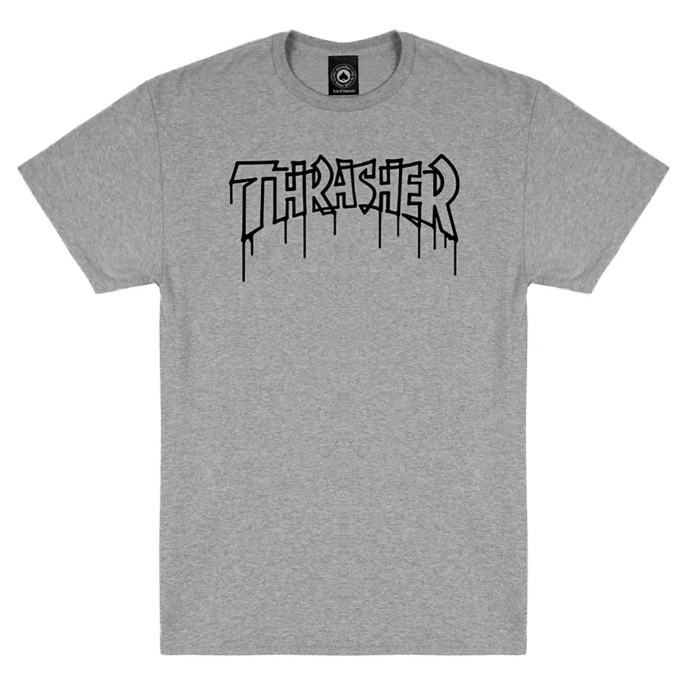 

Футболка с коротким рукавом Thrasher One-liner, серый