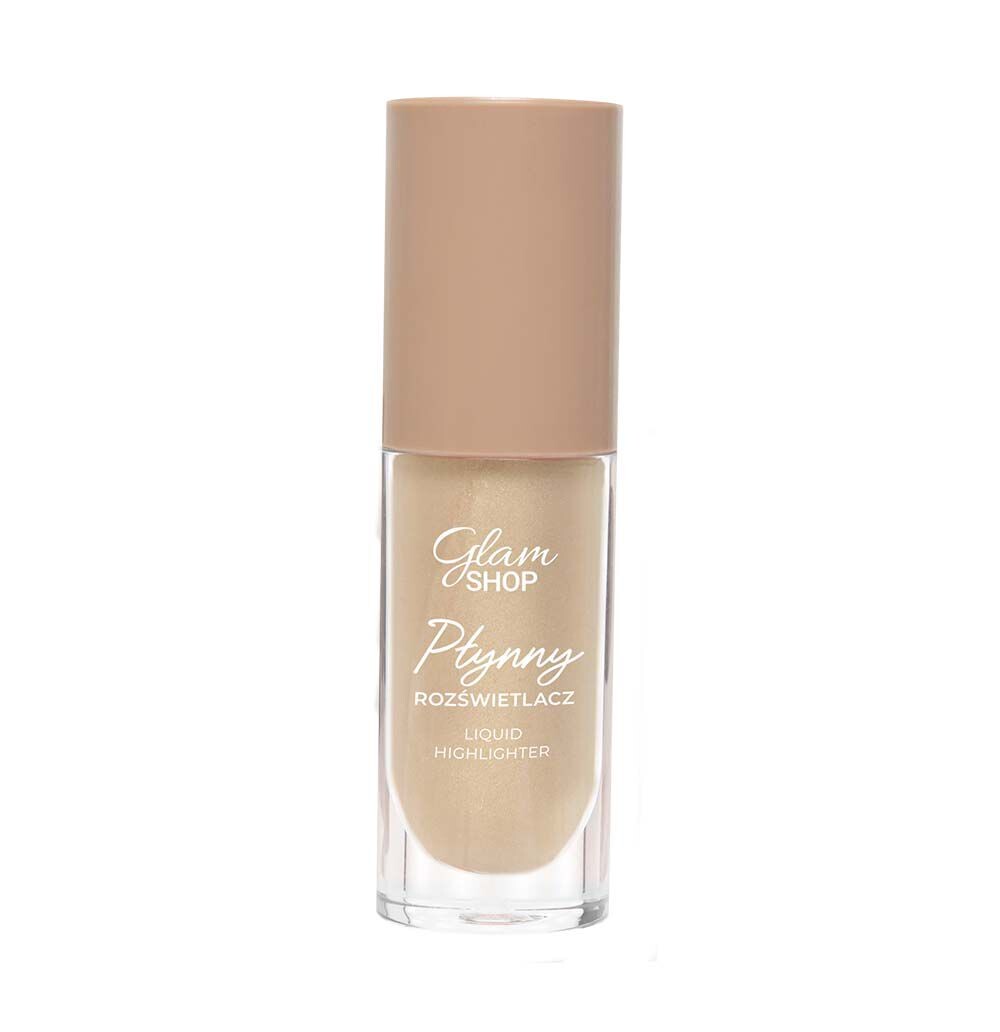 

Жидкий хайлайтер для лица с естественным сиянием Glam Shop, 6 мл
