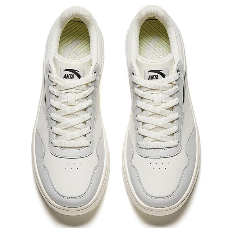 Кроссовки ANTA Skateboarding Shoes Men Low-top Ivory White/sand Ash, слоновая кость — фото 2