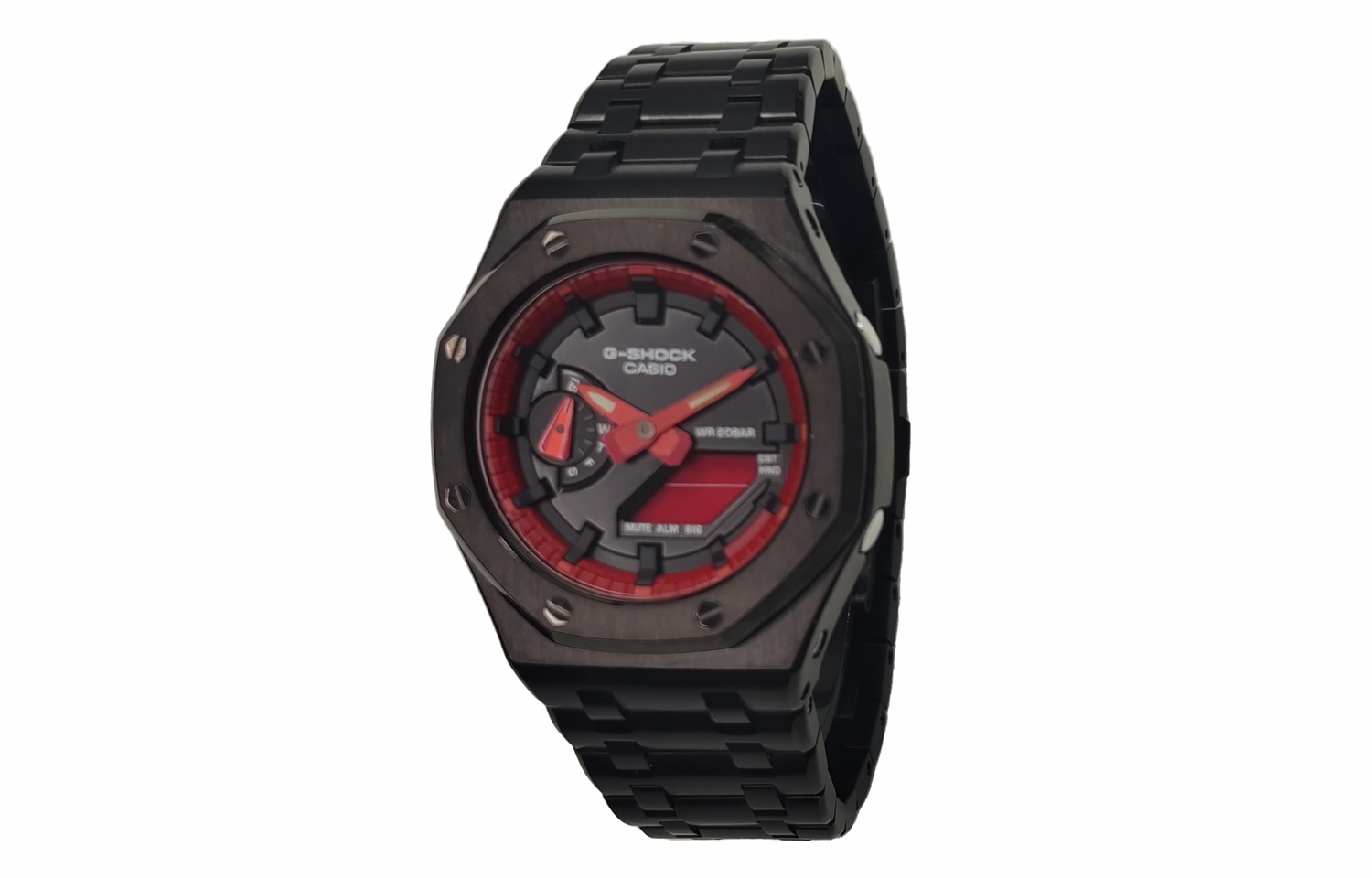 

CASIO Мужские часы Retrofit Series с кварцевым механизмом и черным циферблатом