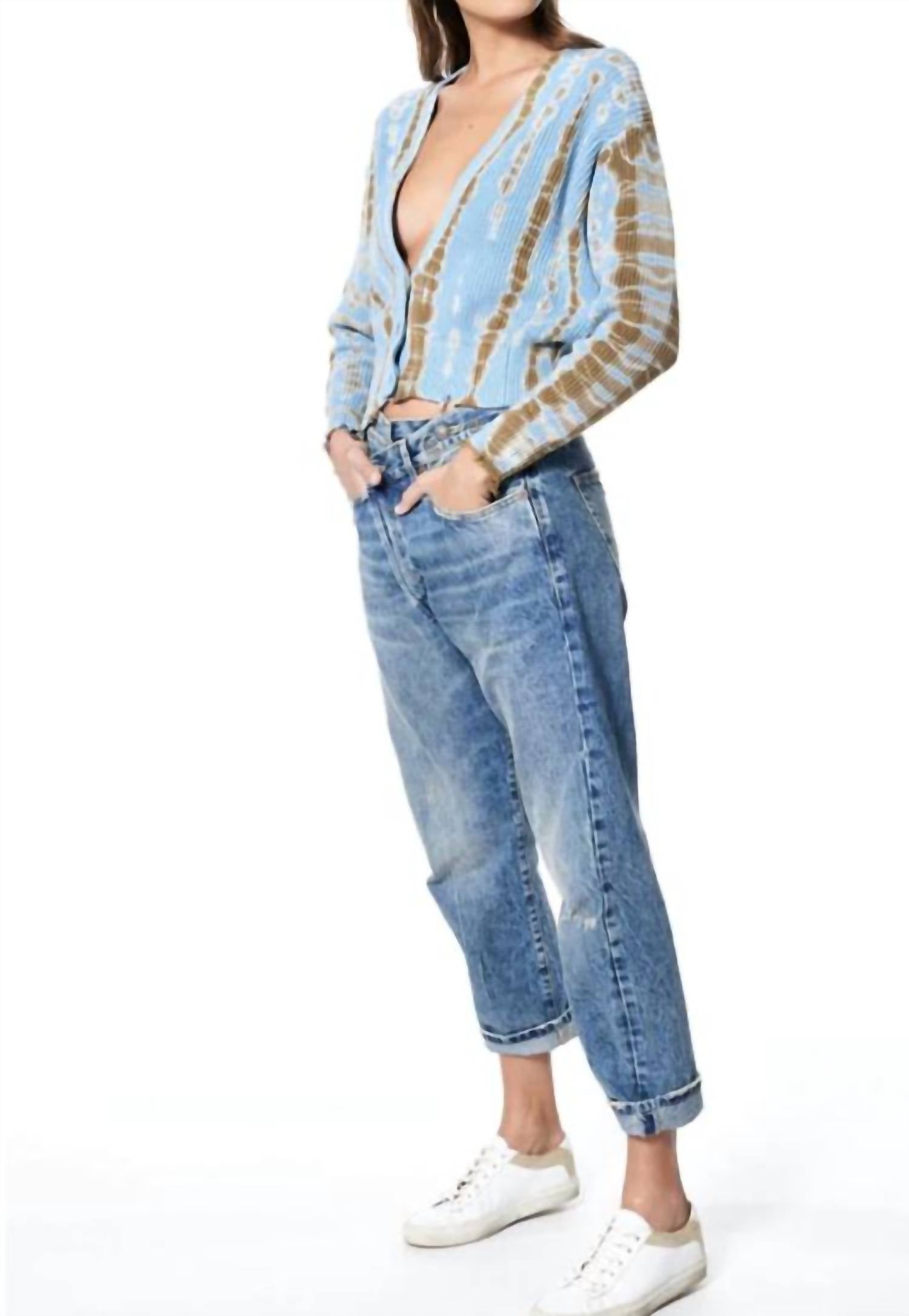 

Yfb Clark Crop Кардиган в арктическом цвете young fabulous & broke, цвет arctic wash