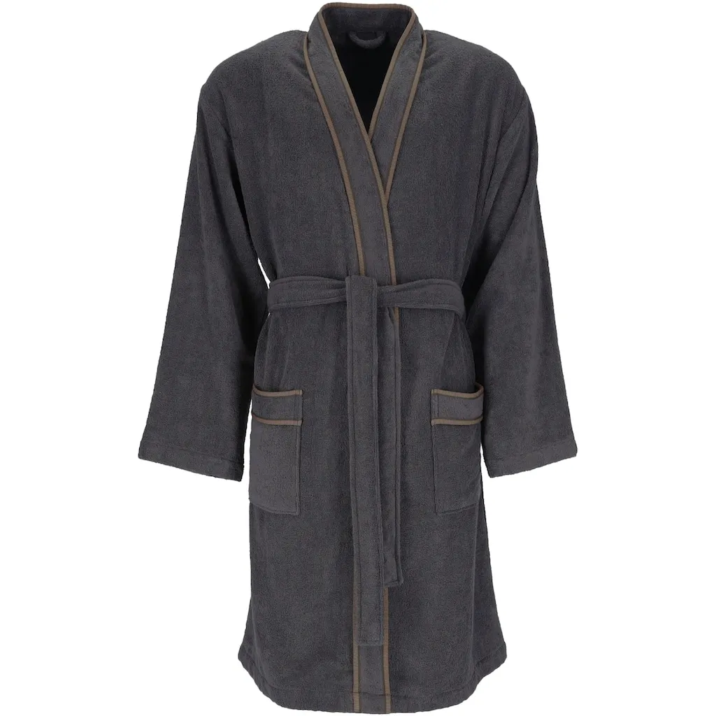 

Мужской халат Jack, идеально подходит для сауны и спа, гостиничный халат, домашний халат Vossen, графит