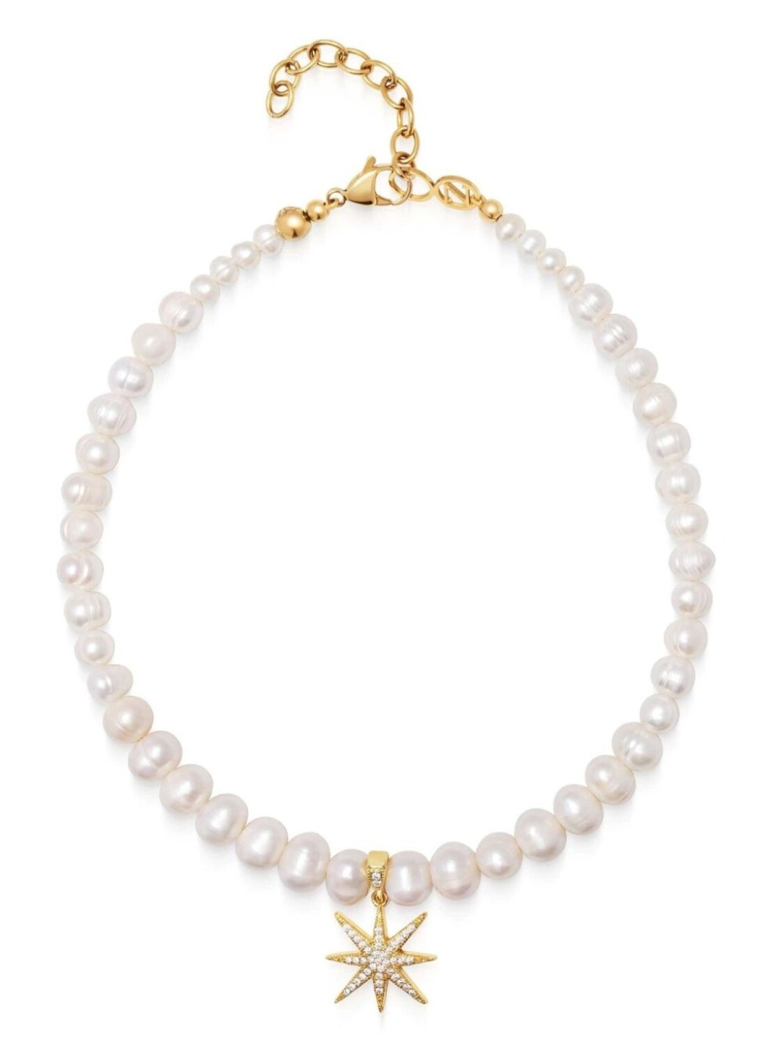 

Жемчужное ожерелье Nialaya Jewelry, белый