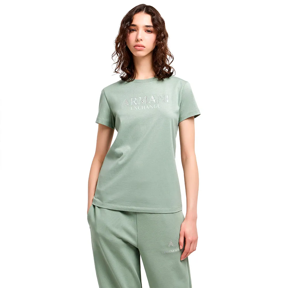 

Футболка с коротким рукавом Armani Exchange XW000387_AF10354, зеленый