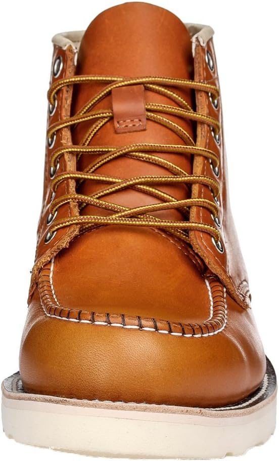 Ботинки Golden Fox 6 с американским наследием, модель Moc Toe Wedge для строительства, сделаны в США, Brun — фото 2