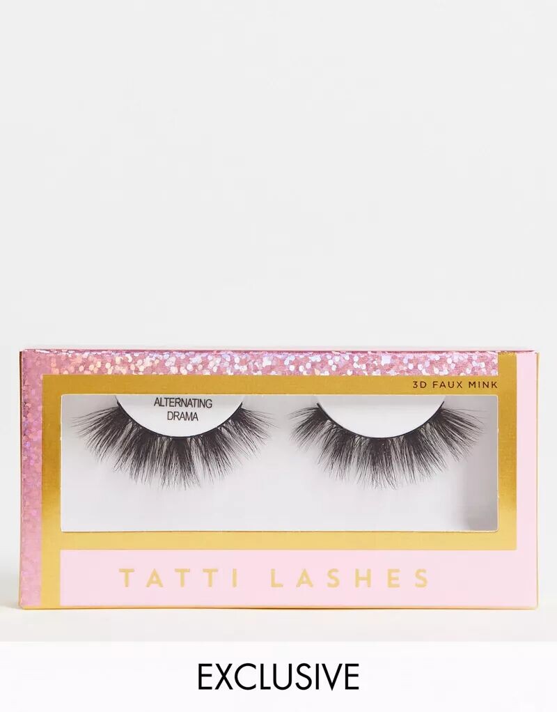 

Эксклюзивные накладные ресницы Alternating Drama от Tatti Lashes x ASOS