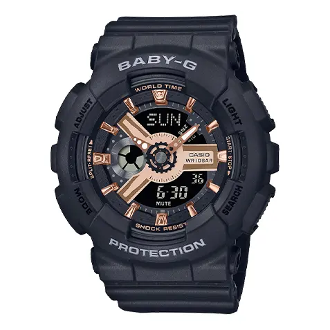 

Часы CASIO Baby-G 'Black Rose Gold', черный