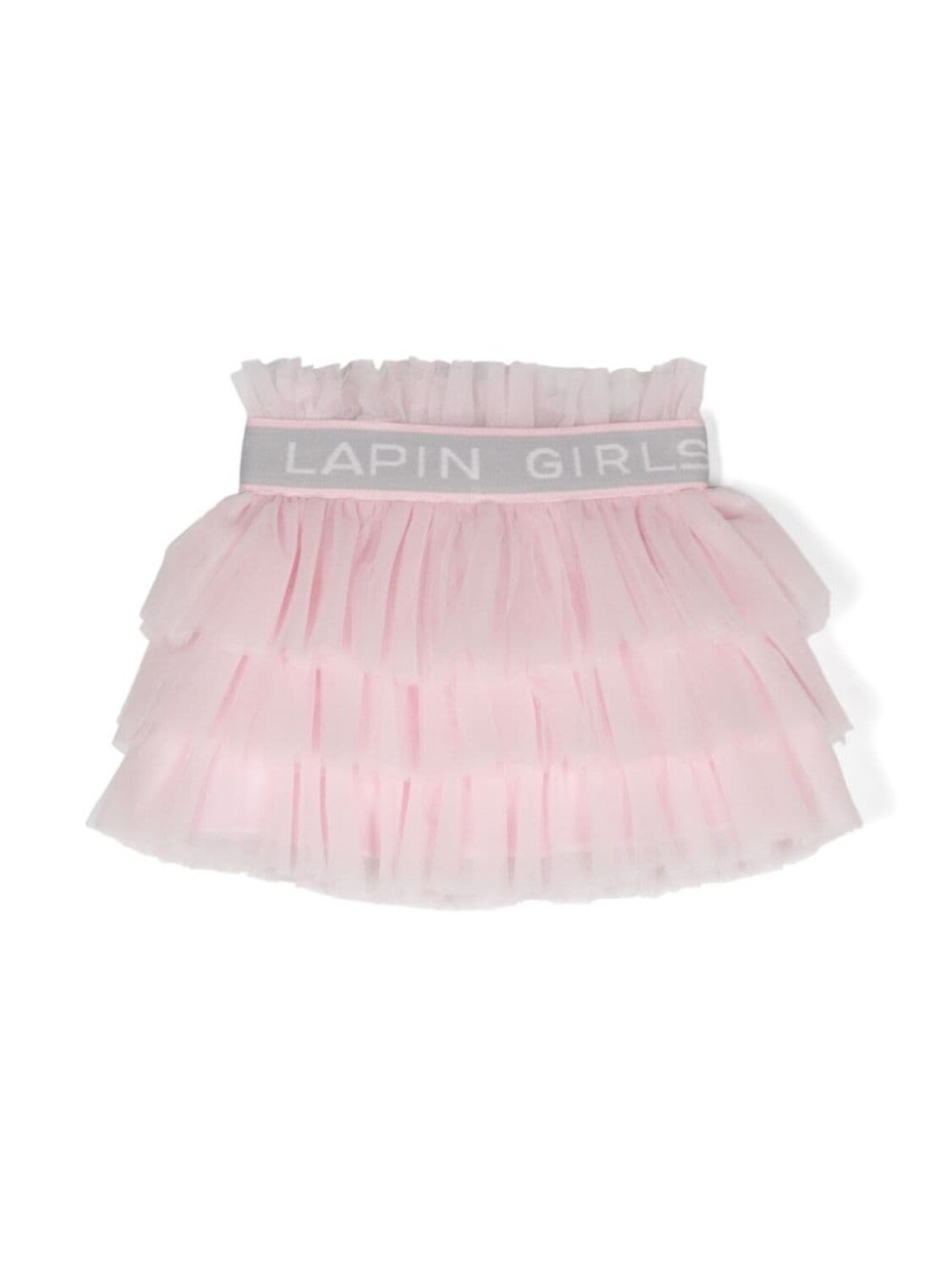 

Lapin House ярусная юбка из тюля, розовый