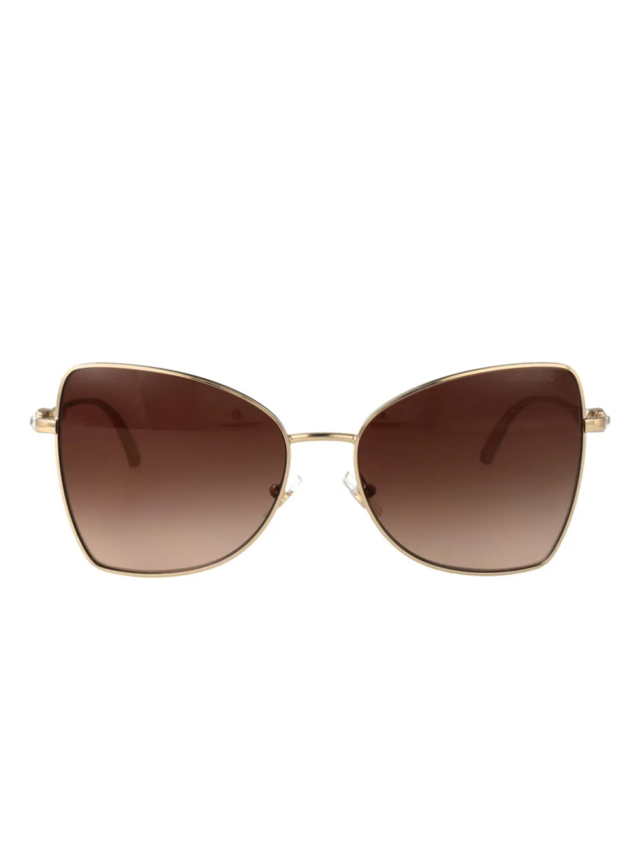 

Солнцезащитные очки Jimmy Choo Eyewear, украшенные кристаллами, золотой