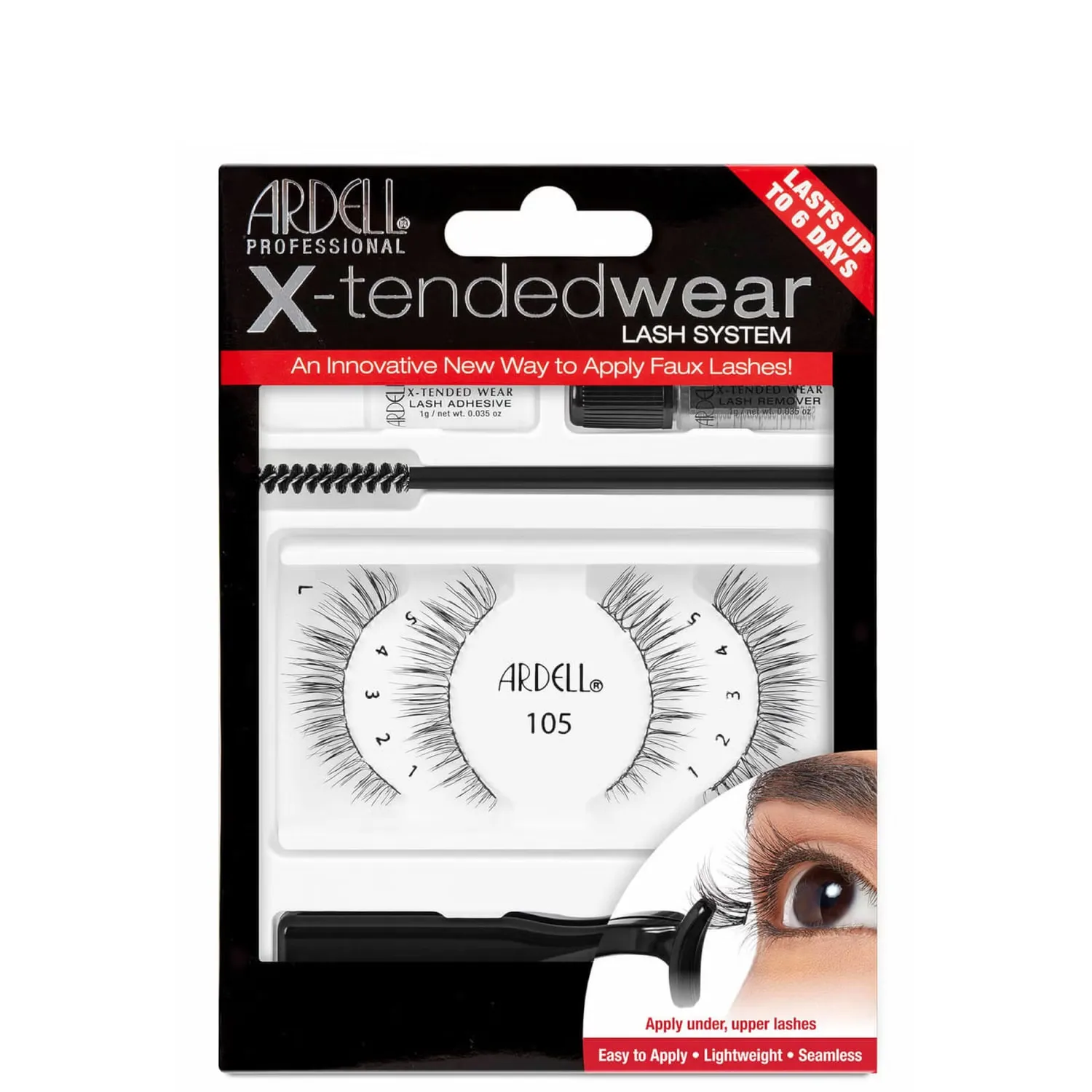 

Накладные ресницы X-Tended Wear 105 Ardell