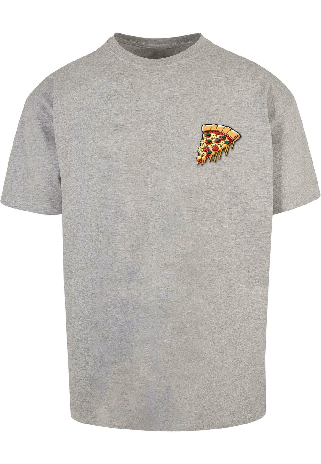 

Футболка с принтом PIZZA COMIC HEAVY Merchcode, цвет grey