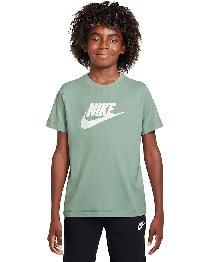 

Футболка Nike Kids Sportswear Icon Futura Tee, цвет Steam