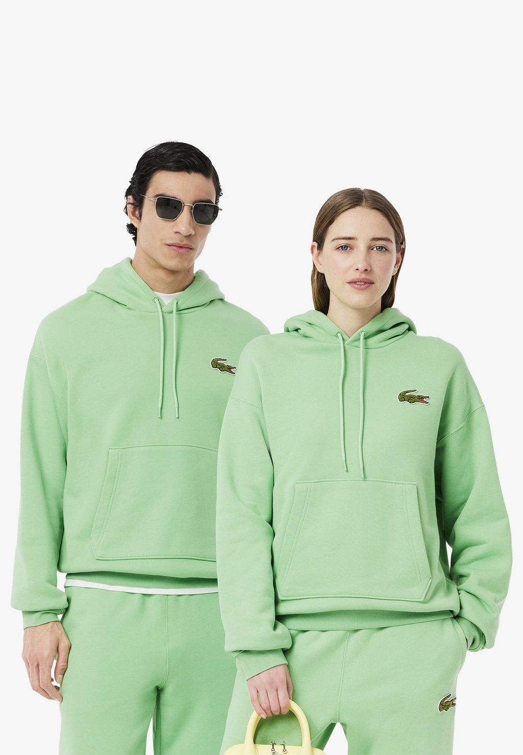 

Толстовка с капюшоном UNISEX Lacoste, светло-зеленый