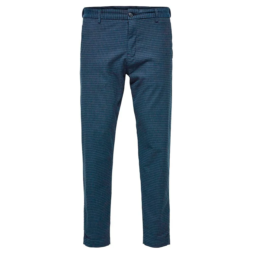 

Брюки Selected Tapered-York Slim, синий