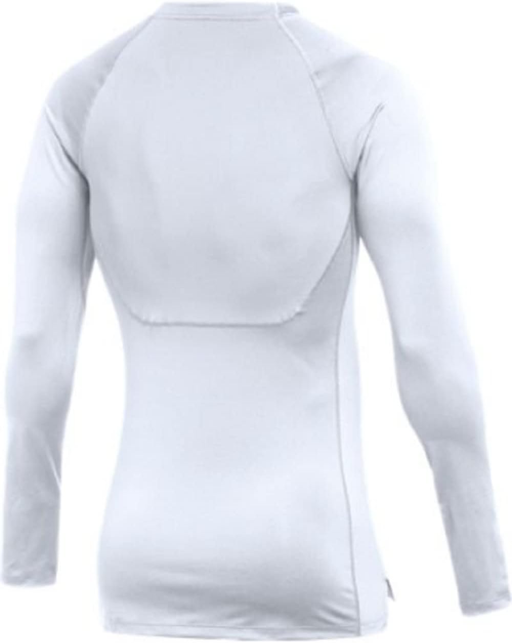 Мужская тренировочная футболка Nike Pro Fitted с длинным рукавом, White — фото 2