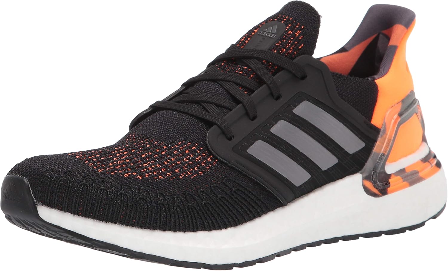 

Мужские кроссовки Adidas Ultraboost 20, черный/оранжевый/серый