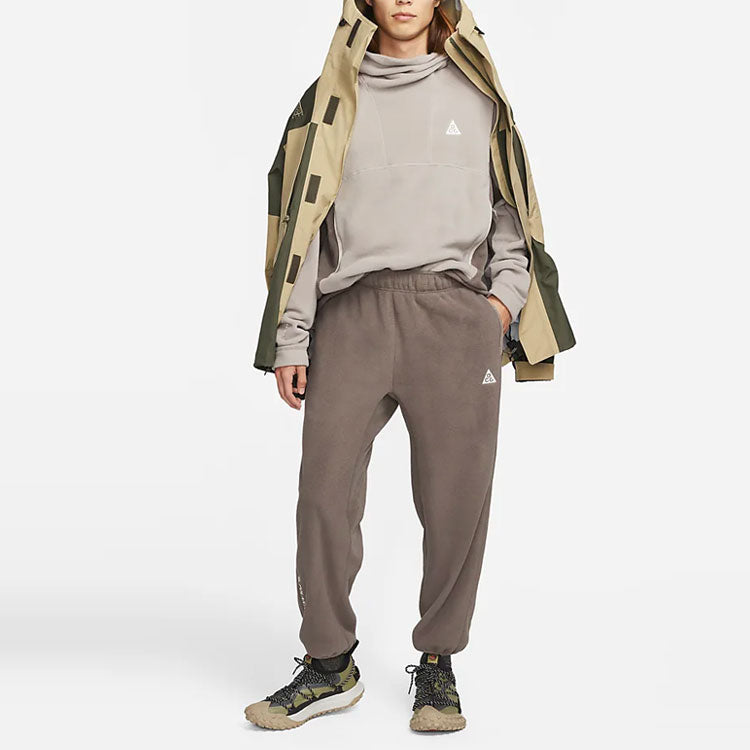 Спортивные брюки Nike ACG Polartec Wolf Tree Logo CV0659-004, серый — фото 4