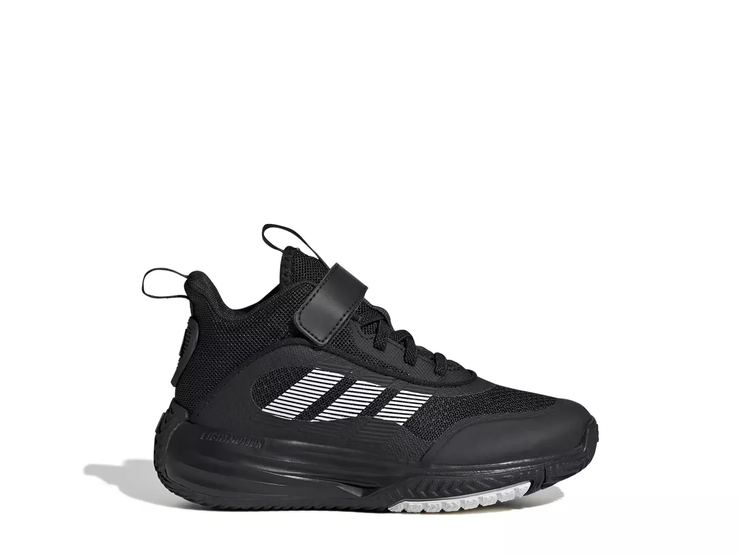 Кроссовки баскетбольные Ownthegame 3.0 - детские Adidas, Black/White — фото 3