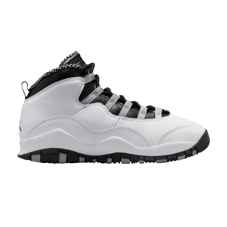

Кроссовки Air Jordan Air Jordan 10 Retro GS 'Steel' 2025, белый
