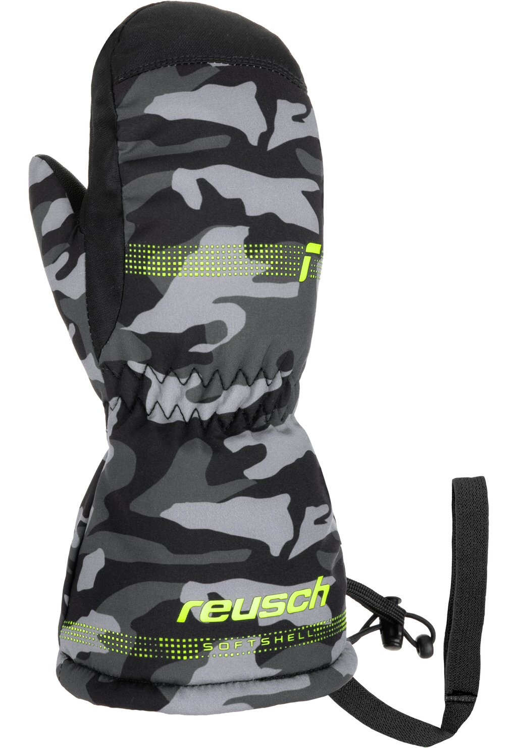 

Варежки REUSCH MAXI R-TEX XT, цвет black grey camou