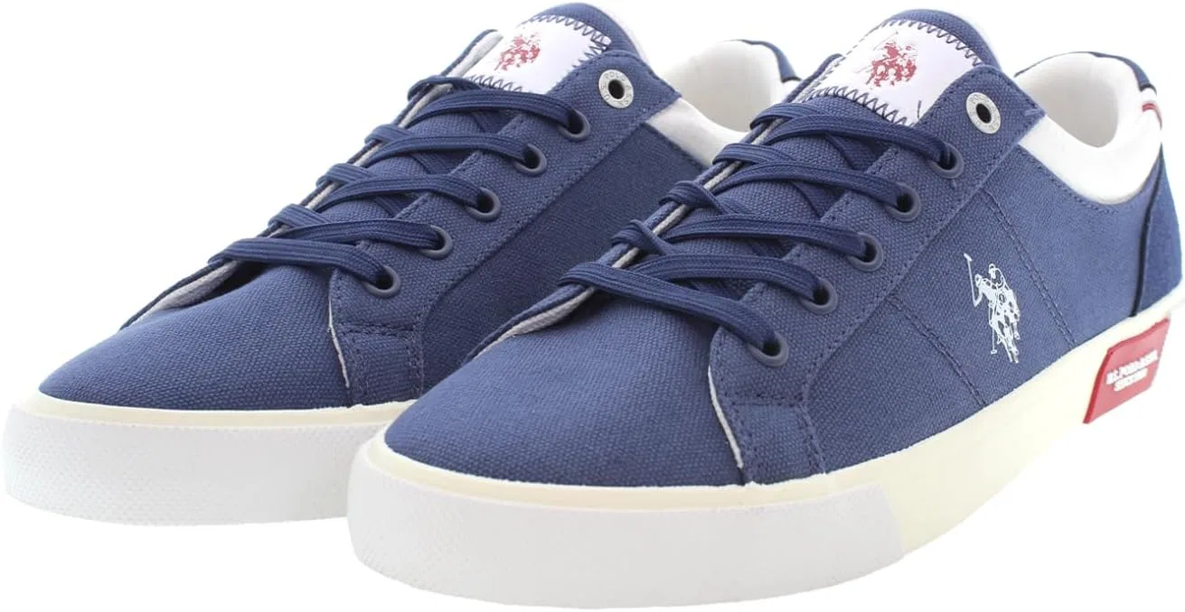 Ассоциация поло США - BASTER001M/5TH3 Мужские текстильные слипоны U.S. Polo Assn., Blue — фото 3