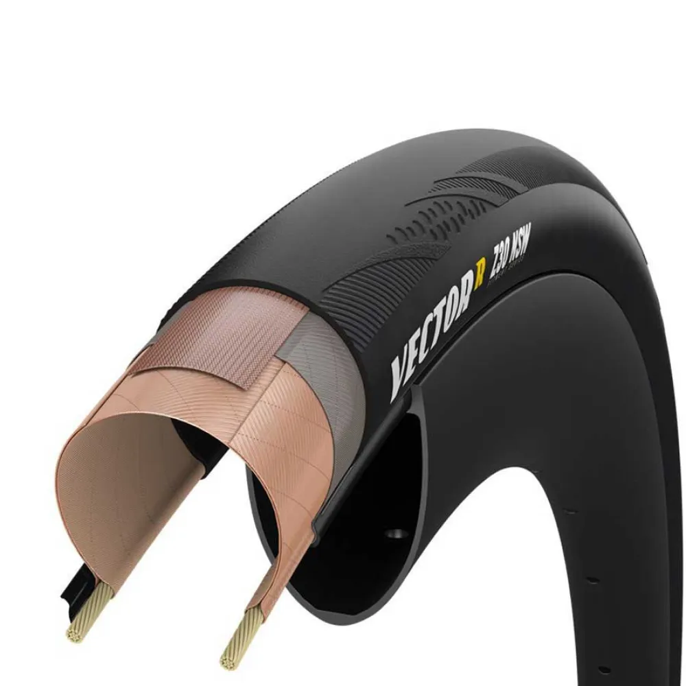 

Дорожная шина Goodyear Vector Z30 SW A1 Tubeless 700 x 30, золотой