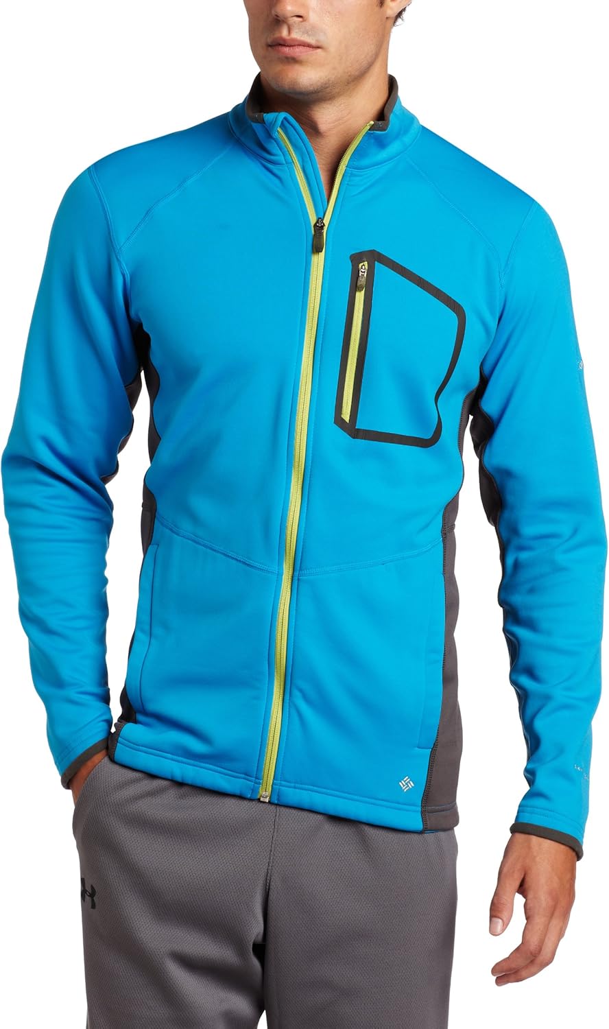 

Columbia мужская футболка Out and Back с длинным рукавом и молнией, Compass Blue, Синий, Columbia мужская футболка Out and Back с длинным рукавом и молнией, Compass Blue