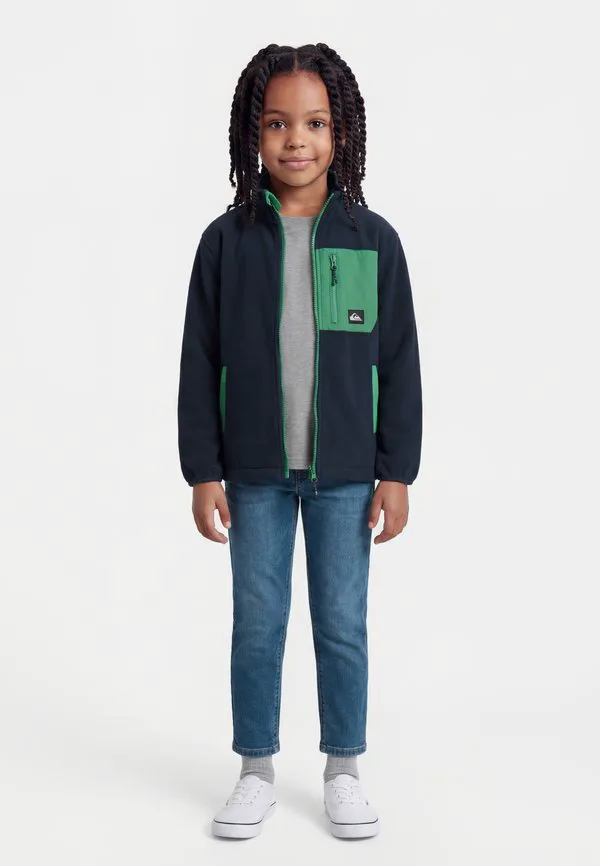 Флисовая куртка унисекс «ледяные поля» Quiksilver, Dark Blue