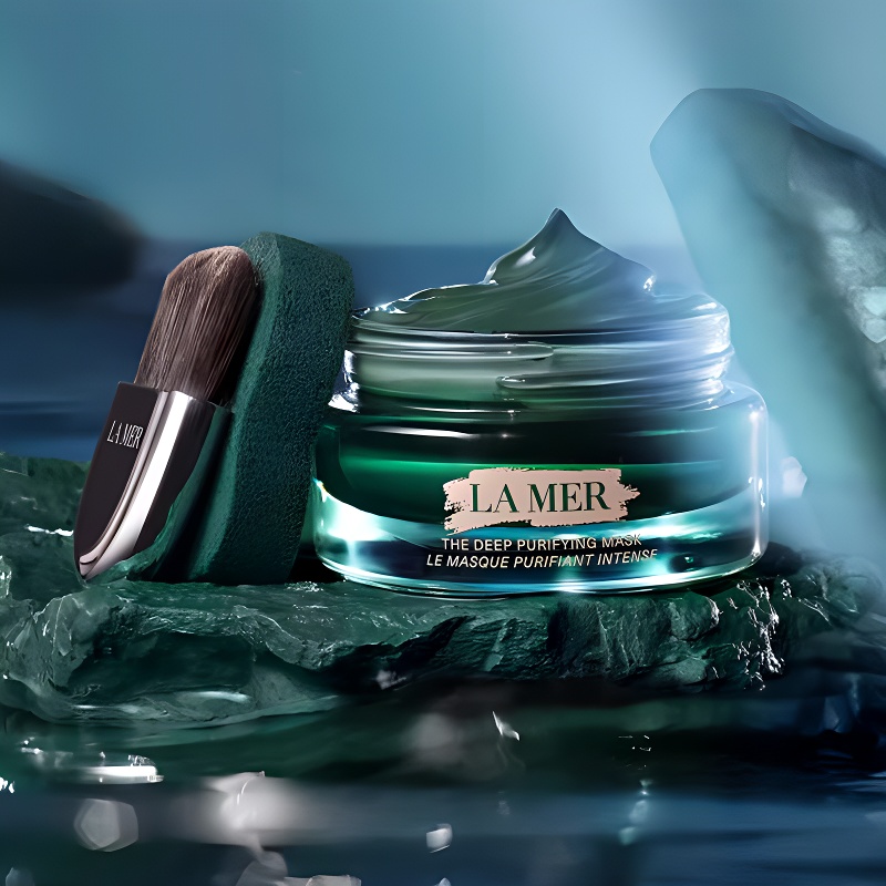 LA MER HAILANZHIMI турмалиновая очищающая маска для лица 50ml — фото 4