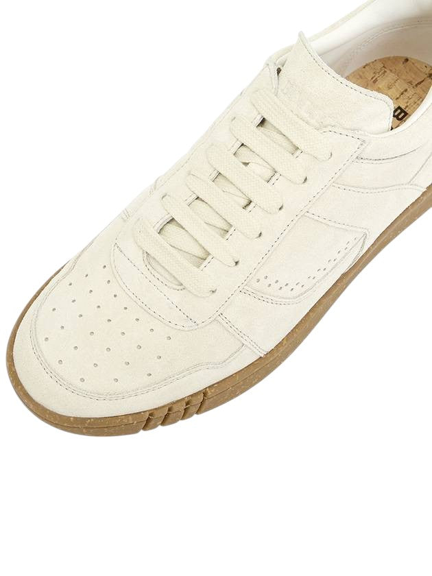 Мужские кроссовки Bally Weky 6303319 Dusty White Suede Leather — фото 4