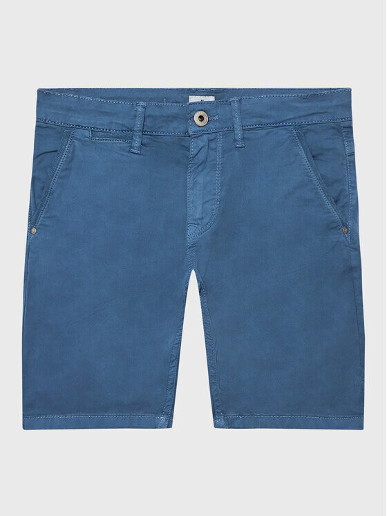

Тканевые шорты стандартного кроя Pepe Jeans, синий