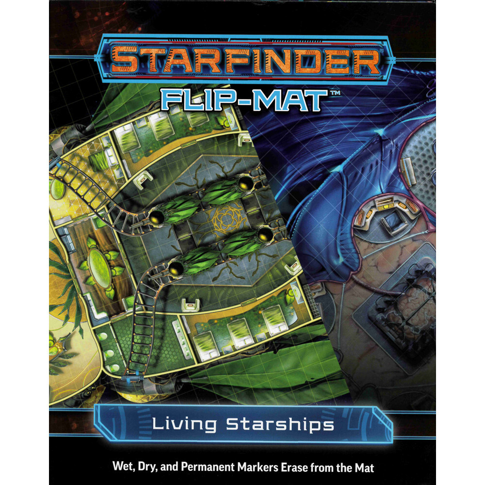 

Ролевая игра Paizo Publishing Starfinder RPG: Flip-Mat - Living Starships